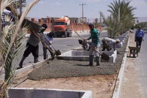 روایت تلاش : ســامــانـدهی اســاسی بلــوار انقـــلاب (بتــن ریــزی رفــوژ میــانــی )