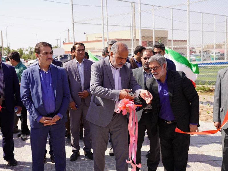 گزارش تصویری از : افتتاح سـه بوستان از سری پروژه های هفتادمین سالگرد تاسیس شهرداری بافق در هفته دولت