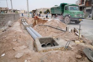 روایت تلاش : گزارش تصویری از ساماندهی دفع آب ناشی از بارندگی ( خیابان امام رضا(ع) )