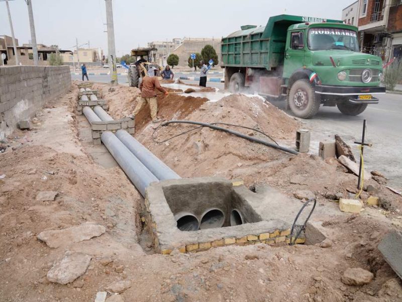 روایت تلاش : گزارش تصویری از ساماندهی دفع آب ناشی از بارندگی ( خیابان امام رضا(ع) )