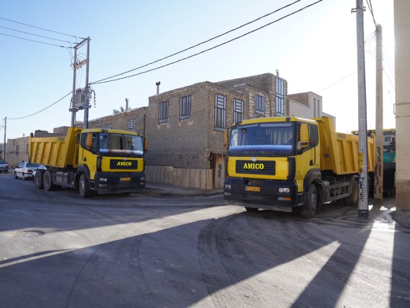 روایت تلاش : روکش آسفالت معابر سطح شهر ( خیابان شاهپورزاده فرعی 10 )