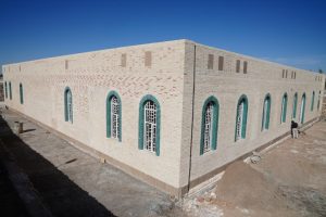 روایت تلاش : احداث سالن برگزاری مراسم در آرامستان بهشت حسین