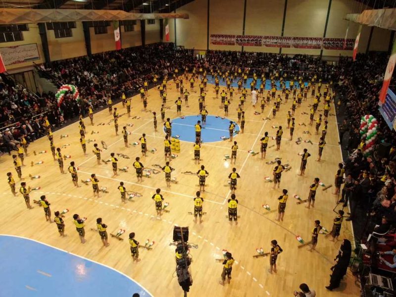 گزارش تصویری : برگزاری جشن بزرگ پهلوانی به مناسبت ایام الله دهه فجر