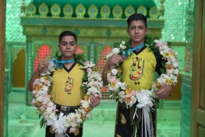 مراسم استقبال از 2 تن نوجوانان تیم زورخانه شهرداری بافق مدال آور در مسابقات هنرهای فردی زورخانه ای کشور