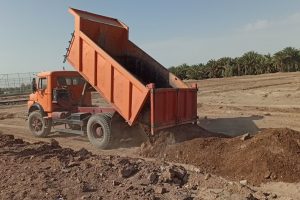 روایت تلاش : خاک ریزی و زیرسازی خیابان آتش نشانی