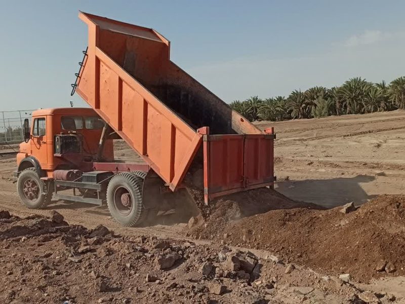 روایت تلاش : خاک ریزی و زیرسازی خیابان آتش نشانی