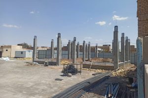 روایت تلاش : احداث ساختمان زورخانه شهرداری بافق ( دیوارچینی )