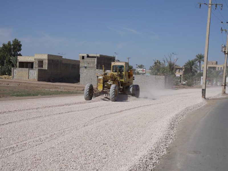 روایت تلاش : تعریض خیابان آتش نشانی ( زیرسازی مسیر )